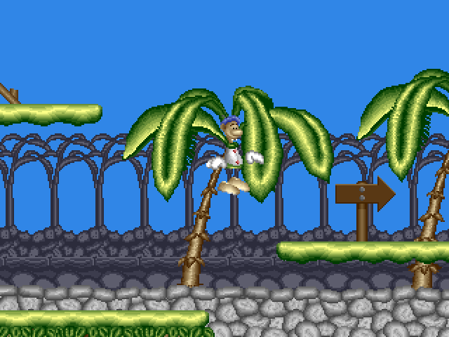 Willie's Adventures [Falcon030] atari screenshot
